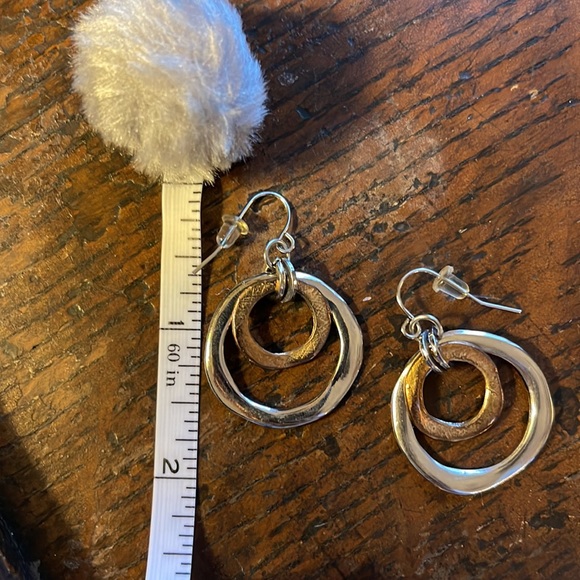 B2GOFREE 🍭New Handmade Double Circle Fishhook Earrings - Picture 4 of 4